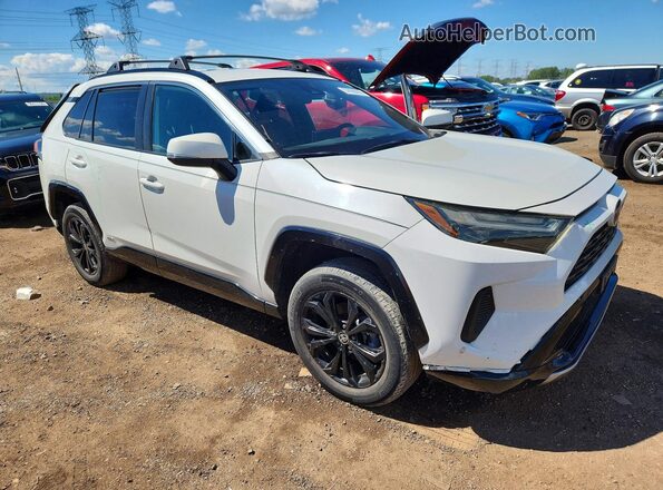 4T3T6RFV6NU064856 2022 TOYOTA RAV4 White Delantero derecho