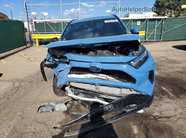 4T3T6RFV7NU104877 2022 TOYOTA RAV4 Blue Vista frontal