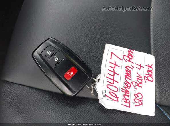 4T3T6RFV8PU111632 2023 TOYOTA RAV4 HYBRID Black წინა პანელის ხედი