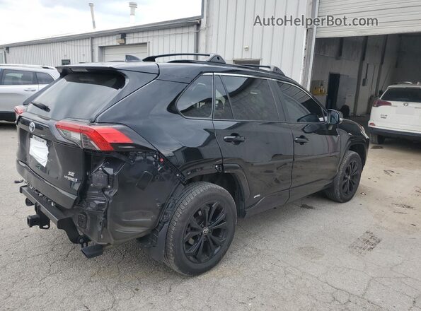 4T3T6RFV9NU071364 2022 TOYOTA RAV4 Черный Задняя правая четверть