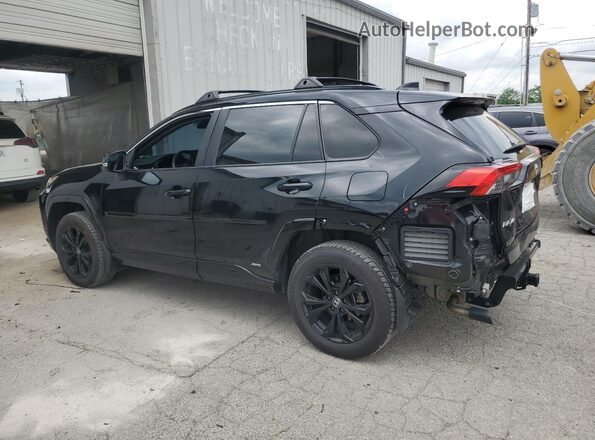 4T3T6RFV9NU071364 2022 TOYOTA RAV4 Черный Задняя левая четверть