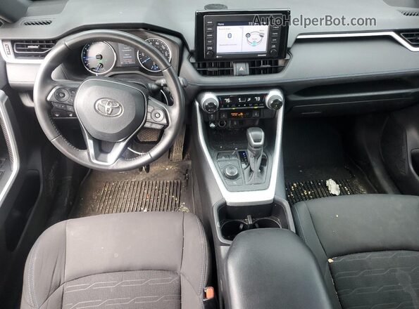 4T3T6RFV9NU071364 2022 TOYOTA RAV4 Черный Вид панели приборов