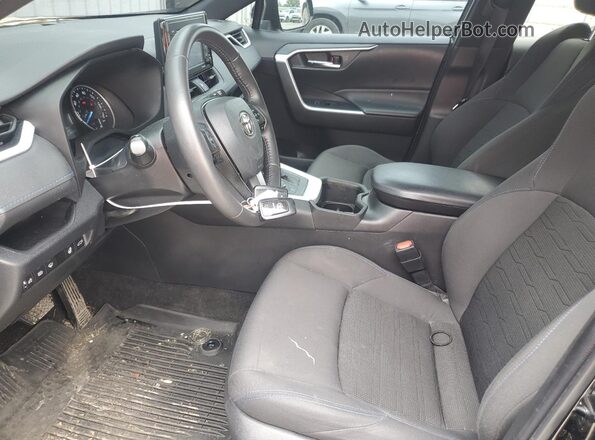 4T3T6RFV9NU071364 2022 TOYOTA RAV4 Черный Вид салона спереди