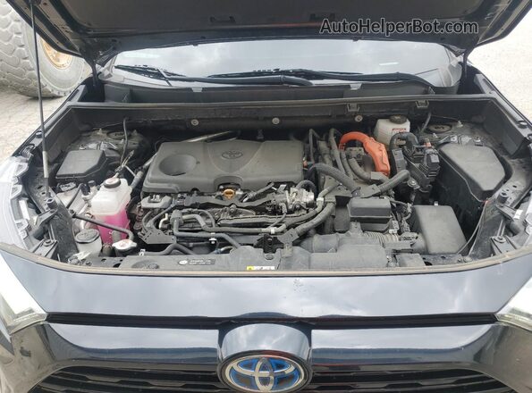 4T3T6RFV9NU071364 2022 TOYOTA RAV4 Черный Вид задней части салона
