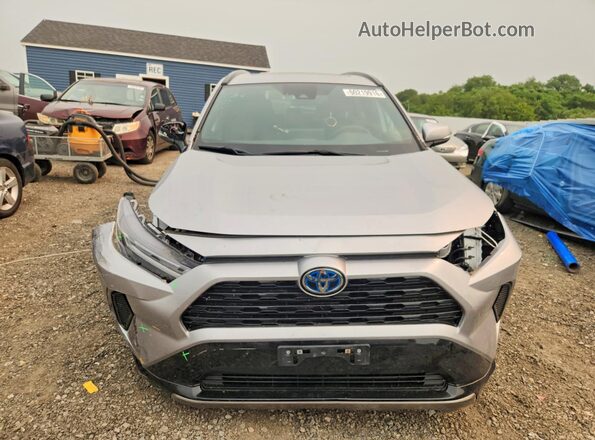 4T3T6RFVXNU067016 2022 TOYOTA RAV4 Silver Front view