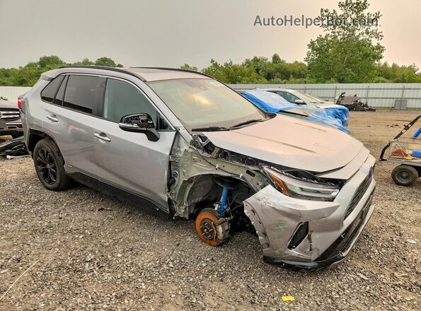 4T3T6RFVXNU067016 2022 TOYOTA RAV4 Silver Front right