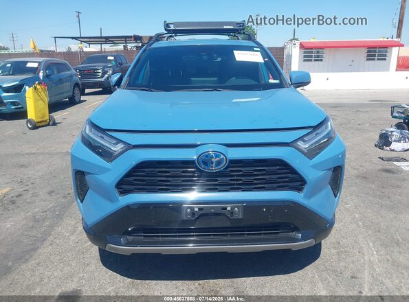 4T3T6RFVXRU143419 2024 TOYOTA RAV4 HYBRID Blue ხელსაწყოთა პანელის ხედი