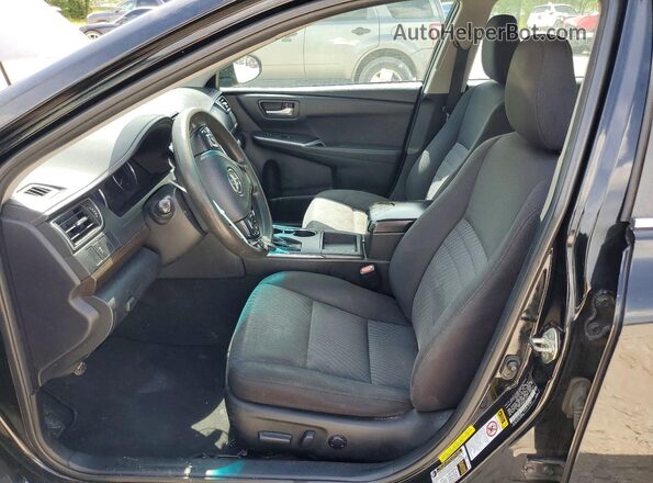 4T4BF1FK0GR517731 2016 TOYOTA CAMRY Black Вид салону спереду