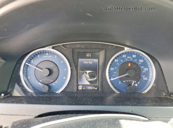 4T4BF1FK0GR517731 2016 TOYOTA CAMRY Black Вид щитка приладів