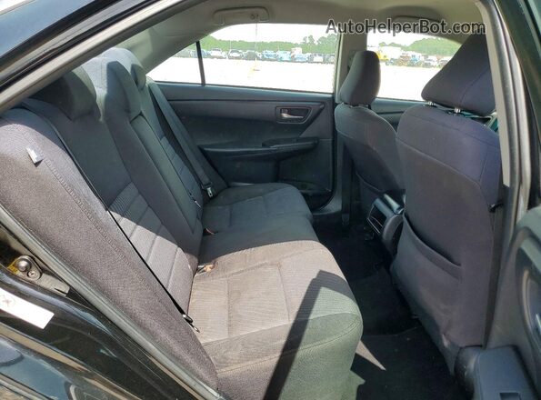 4T4BF1FK0GR517731 2016 TOYOTA CAMRY Black Вид задніх сидінь