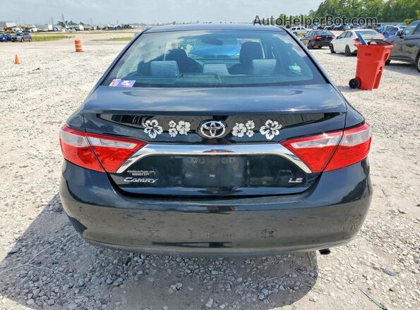 4T4BF1FK0GR517731 2016 TOYOTA CAMRY Black Вид ззаду