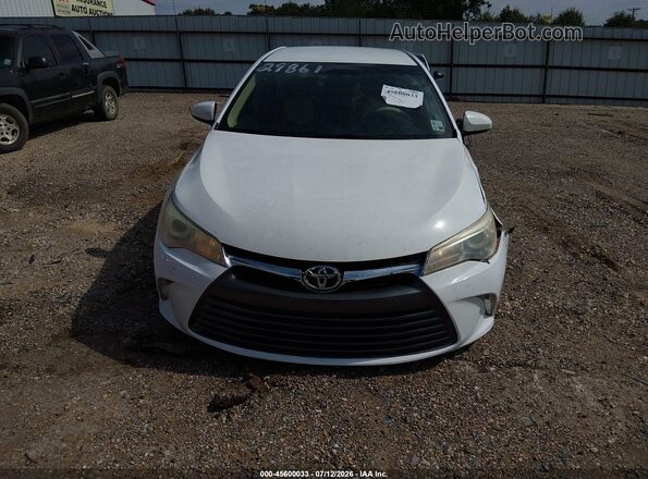 4T4BF1FK0GR540734 2016 TOYOTA CAMRY White Вид щитка приладів