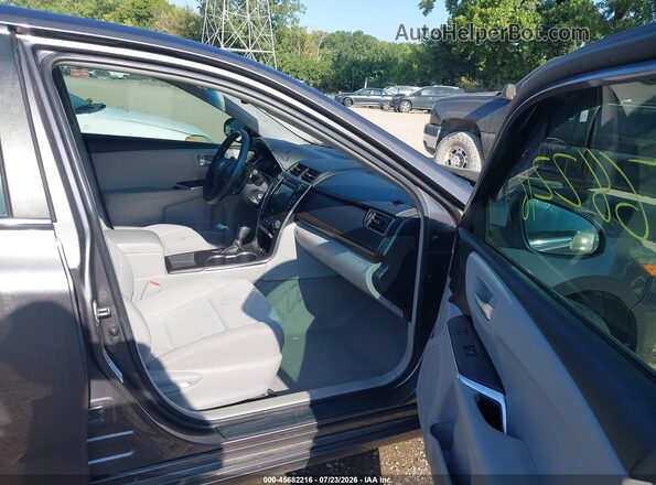 4T4BF1FK0GR555024 2016 TOYOTA CAMRY Gray Սալոնի դիմացի տեսք
