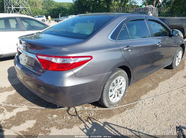 4T4BF1FK0GR555024 2016 TOYOTA CAMRY Gray Հետևի աջ