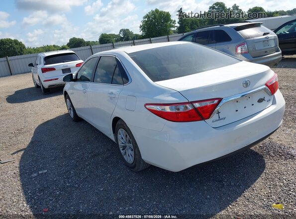 4T4BF1FK0GR580697 2016 TOYOTA CAMRY White Задня ліва чверть