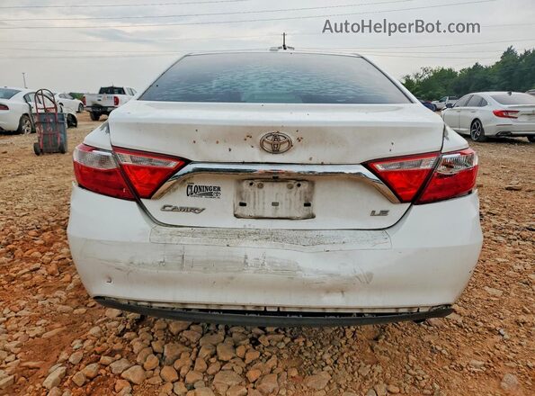 4T4BF1FK1GR564802 2016 TOYOTA CAMRY White Вид ззаду