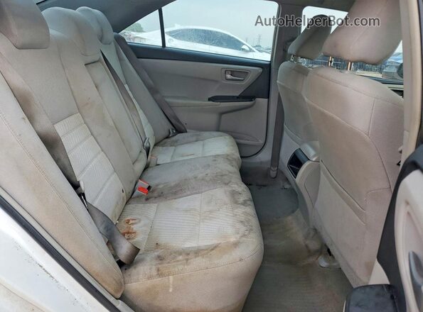 4T4BF1FK1GR564802 2016 TOYOTA CAMRY White Вид задніх сидінь