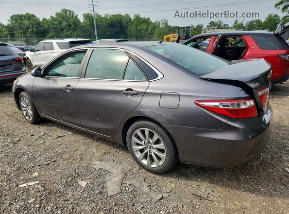 4T4BF1FK1GR580451 2016 TOYOTA CAMRY Gray Rear left