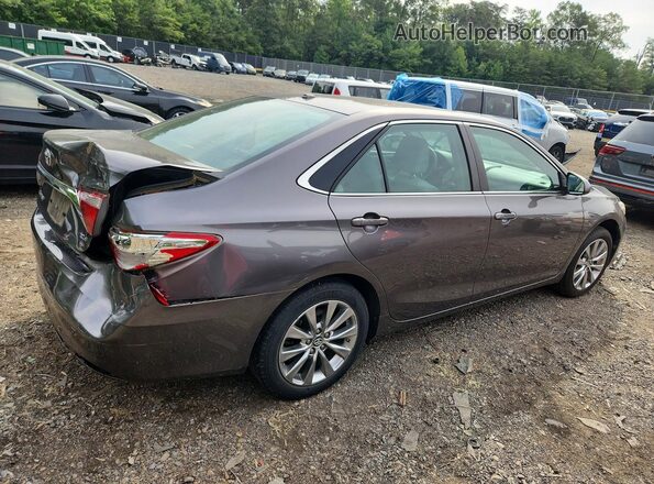 4T4BF1FK1GR580451 2016 TOYOTA CAMRY Gray Rear right