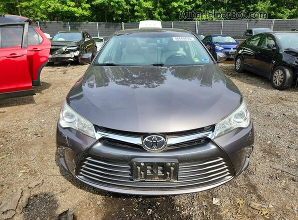 4T4BF1FK1GR580451 2016 TOYOTA CAMRY Gray Front view