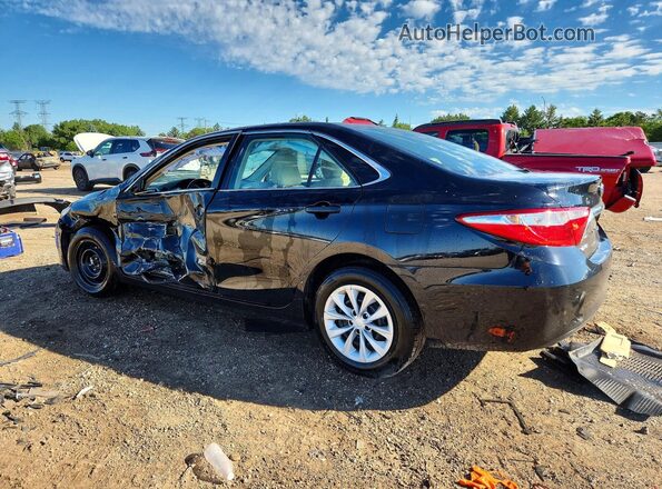4T4BF1FK2GR519416 2016 TOYOTA CAMRY Black Rear left
