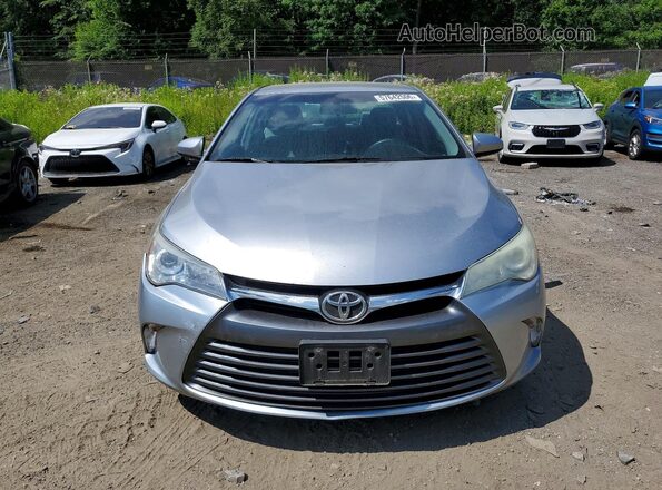 4T4BF1FK2GR533428 2016 TOYOTA CAMRY Silver Front view