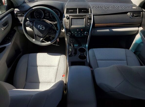 4T4BF1FK3GR552540 2016 TOYOTA CAMRY Silver Առջևի վահանակի տեսք