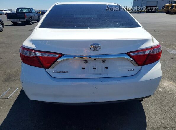 4T4BF1FK4GR523371 2016 TOYOTA CAMRY White Հետևի տեսք