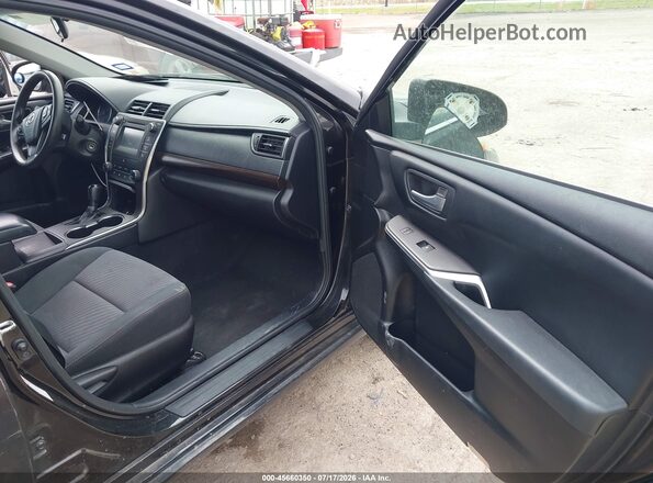 4T4BF1FK4GR537514 2016 TOYOTA CAMRY Черный Вид салона спереди