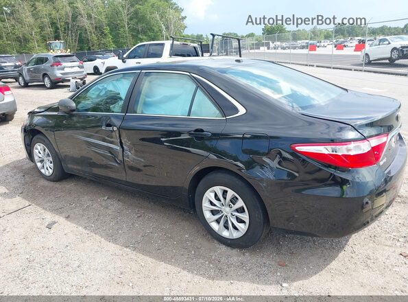 4T4BF1FK4GR557682 2016 TOYOTA CAMRY Black Tył lewy