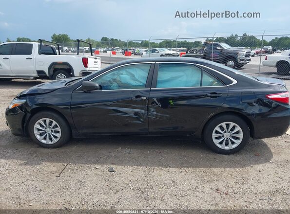 4T4BF1FK4GR557682 2016 TOYOTA CAMRY Black Widok wnętrza 360 stopni