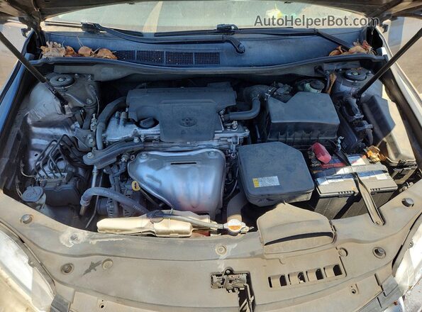 4T4BF1FK4GR571579 2016 TOYOTA CAMRY Gray უკანა სალონის ხედი
