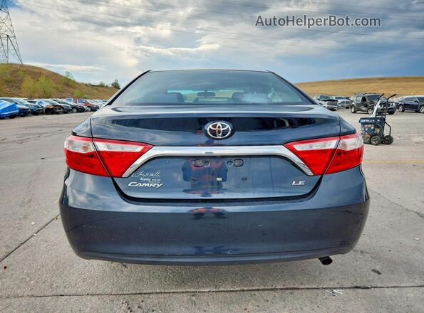 4T4BF1FK5GR526599 2016 TOYOTA CAMRY Teal Rear view