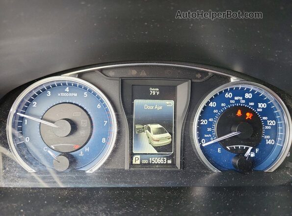 4T4BF1FK5GR526599 2016 TOYOTA CAMRY Teal Instrument cluster view