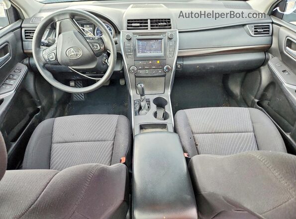 4T4BF1FK5GR526599 2016 TOYOTA CAMRY Teal Dashboard view