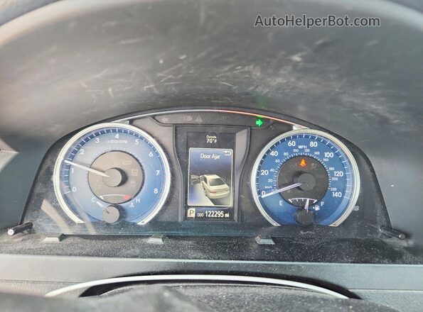 4T4BF1FK5GR549753 2016 TOYOTA CAMRY Gray Widok zestawu wskaźników