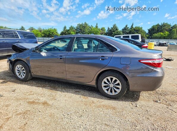 4T4BF1FK5GR549753 2016 TOYOTA CAMRY Gray Tył lewy