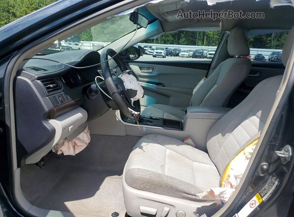 4T4BF1FK6GR554671 2016 TOYOTA CAMRY Black Front interior view