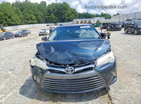 4T4BF1FK6GR554671 2016 TOYOTA CAMRY Black Front view