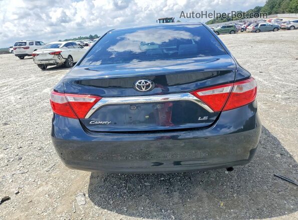 4T4BF1FK6GR554671 2016 TOYOTA CAMRY Black Rear view