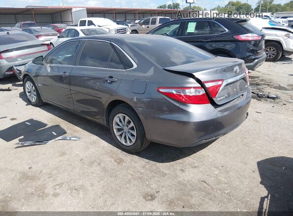 4T4BF1FK6GR555514 2016 TOYOTA CAMRY Gray Tył lewy