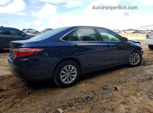 4T4BF1FK6GR575634 2016 TOYOTA CAMRY Синий Задняя правая четверть