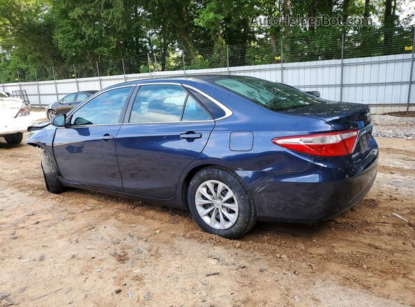 4T4BF1FK6GR575634 2016 TOYOTA CAMRY Синий Задняя левая четверть