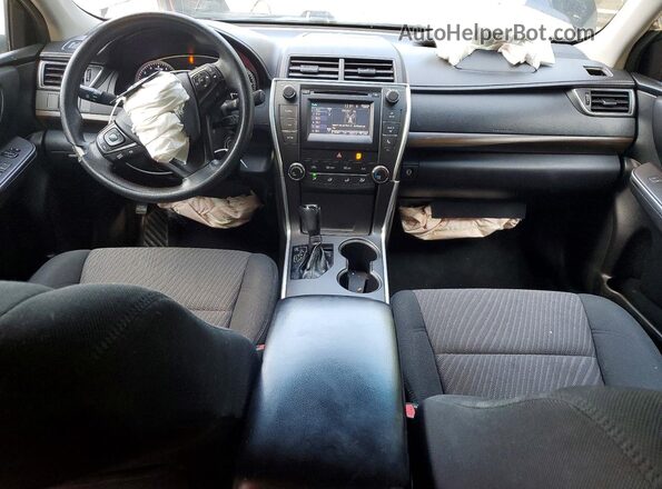 4T4BF1FK6GR575634 2016 TOYOTA CAMRY Синий Вид панели приборов
