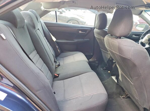 4T4BF1FK6GR575634 2016 TOYOTA CAMRY Синий Вид задних сидений