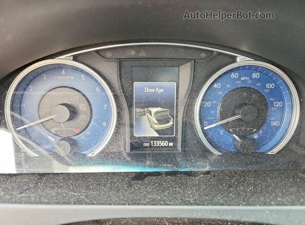 4T4BF1FK7GR516978 2016 TOYOTA CAMRY Blue Instrument cluster view
