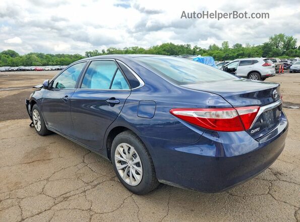 4T4BF1FK7GR516978 2016 TOYOTA CAMRY Blue Rear left