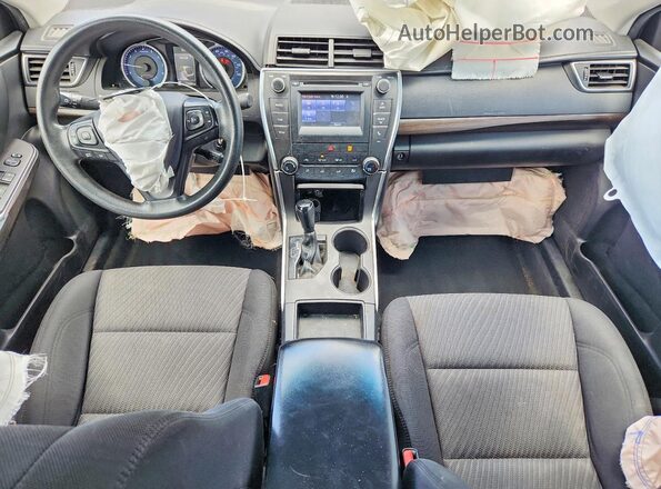 4T4BF1FK7GR516978 2016 TOYOTA CAMRY Blue Dashboard view