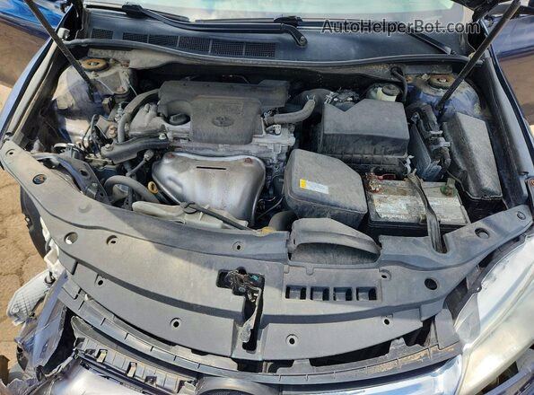 4T4BF1FK7GR516978 2016 TOYOTA CAMRY Blue Rear interior view