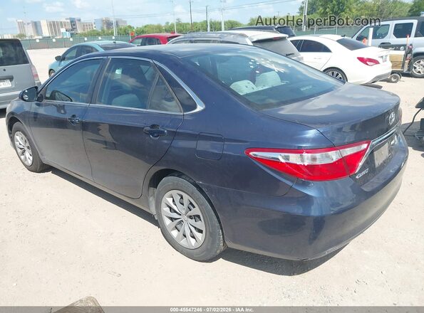 4T4BF1FK7GR528810 2016 TOYOTA CAMRY Blue Հետևի ձախ
